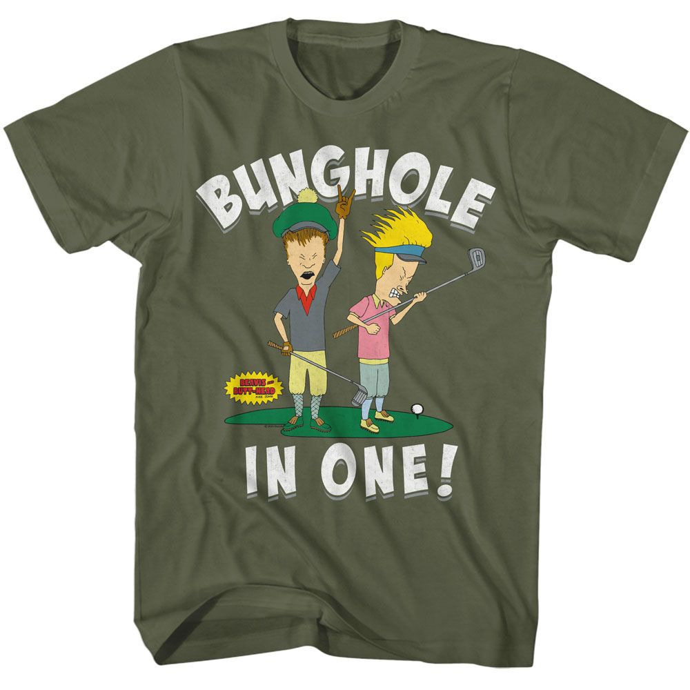 BEAVIS AND BUTT-HEAD Eye-Catching T-Shirt Unisex